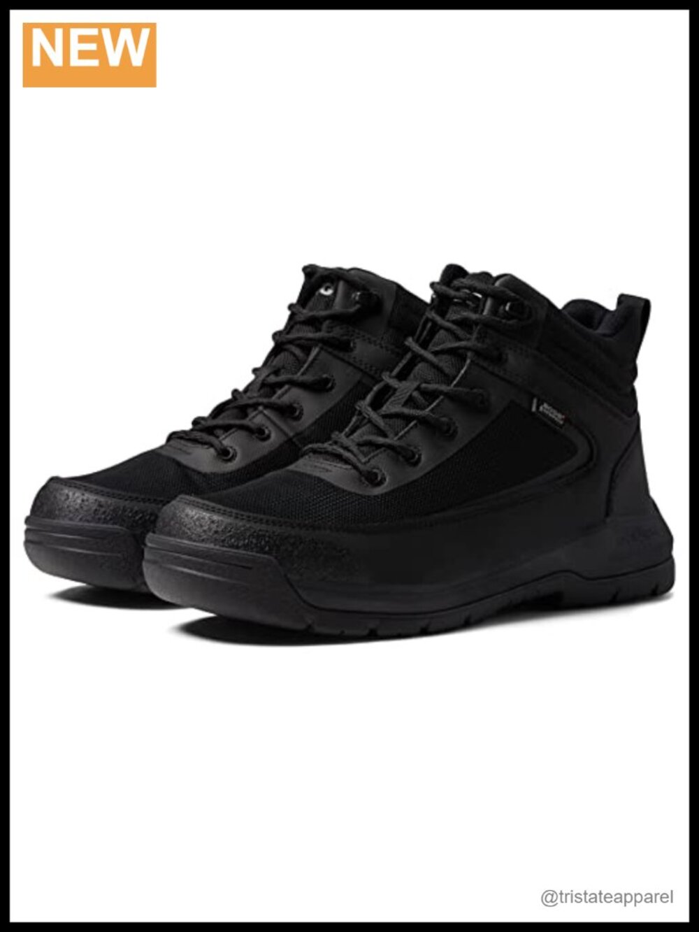 Waterproof Leather Snow Boots DuraFresh Odor Control Ankle Winter Work